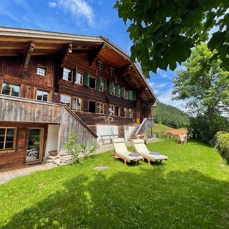 Alpen Charme - Chalet D'Hotes Et Spa Gsteig Εξωτερικό φωτογραφία
