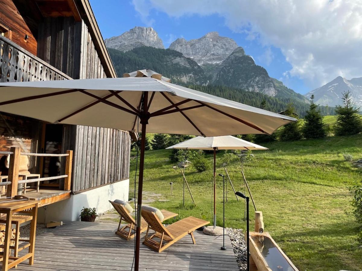 Alpen Charme - Chalet D'Hotes Et Spa Bed and Breakfast Gsteig Εξωτερικό φωτογραφία