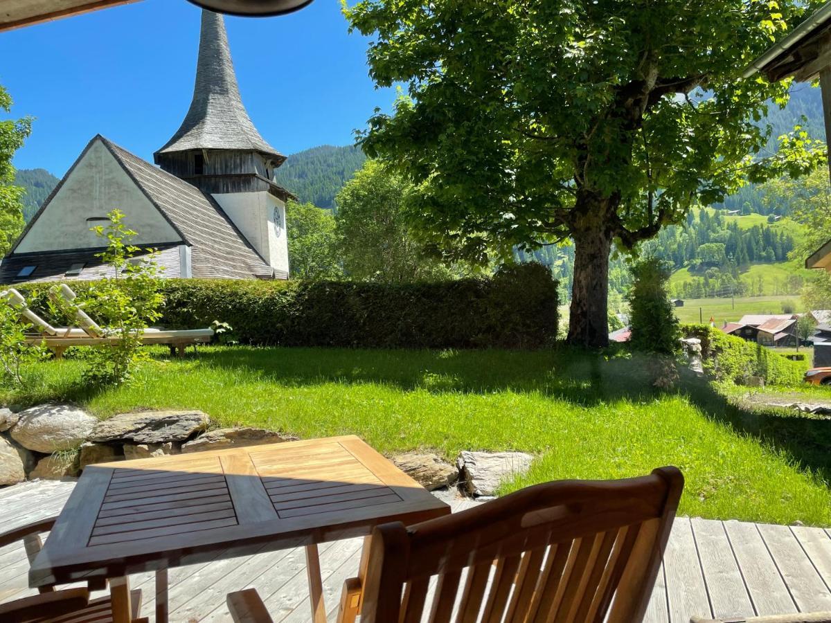 Alpen Charme - Chalet D'Hotes Et Spa Gsteig Εξωτερικό φωτογραφία