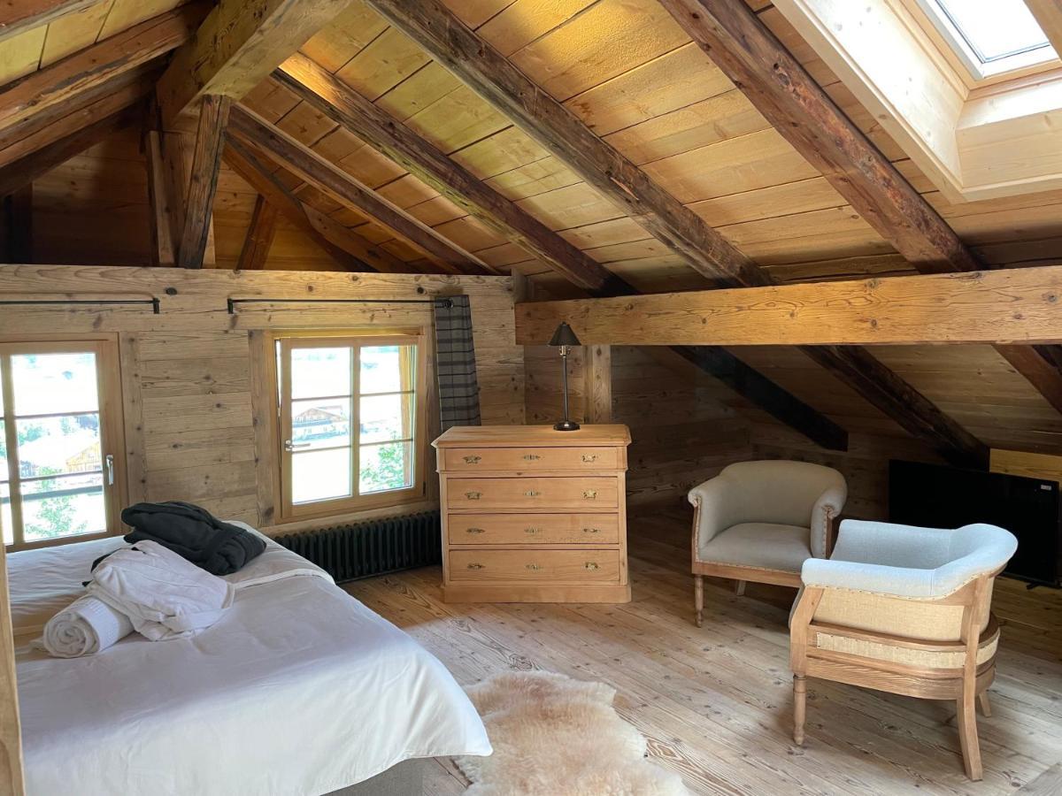 Alpen Charme - Chalet D'Hotes Et Spa Gsteig Εξωτερικό φωτογραφία