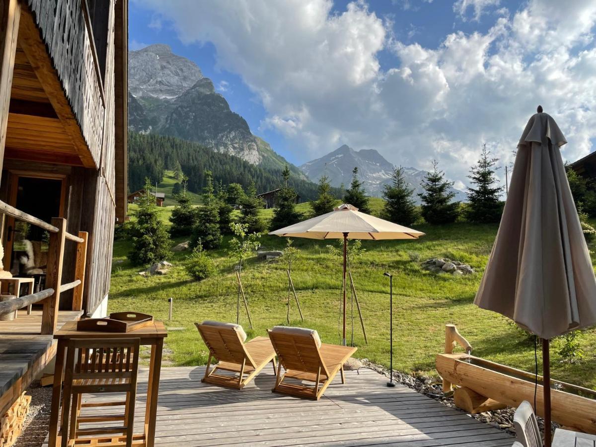 Alpen Charme - Chalet D'Hotes Et Spa Bed and Breakfast Gsteig Εξωτερικό φωτογραφία